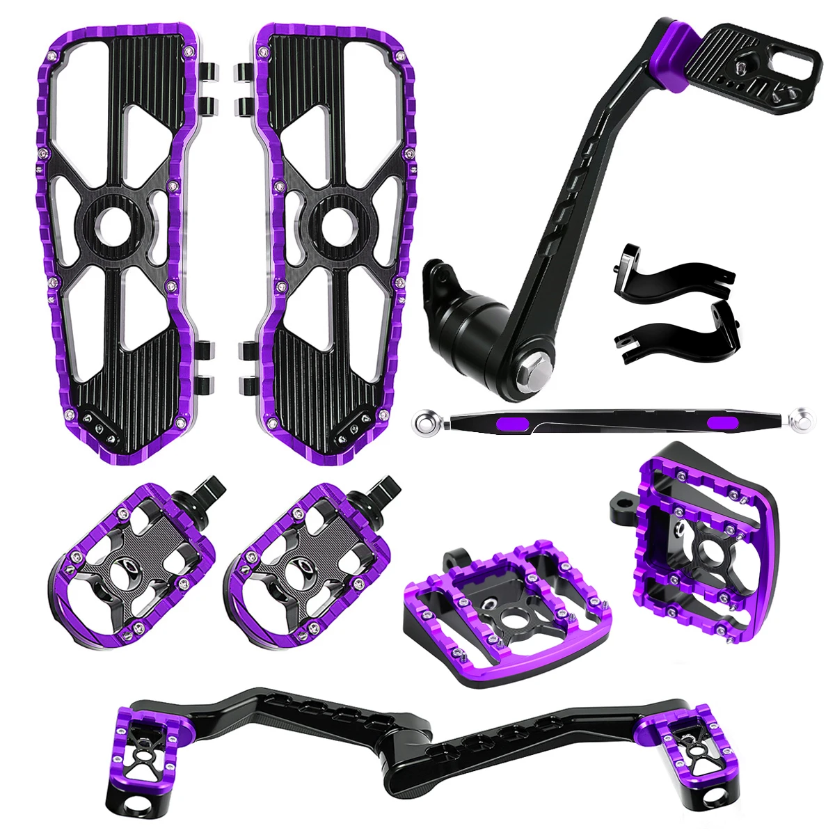 Voor Achter Vloerplanken Voetsteun Shifter Remarm Hendel Kits Voor Harley Touring Street Road Glide FLHX FLHR FLTR 2014-2025