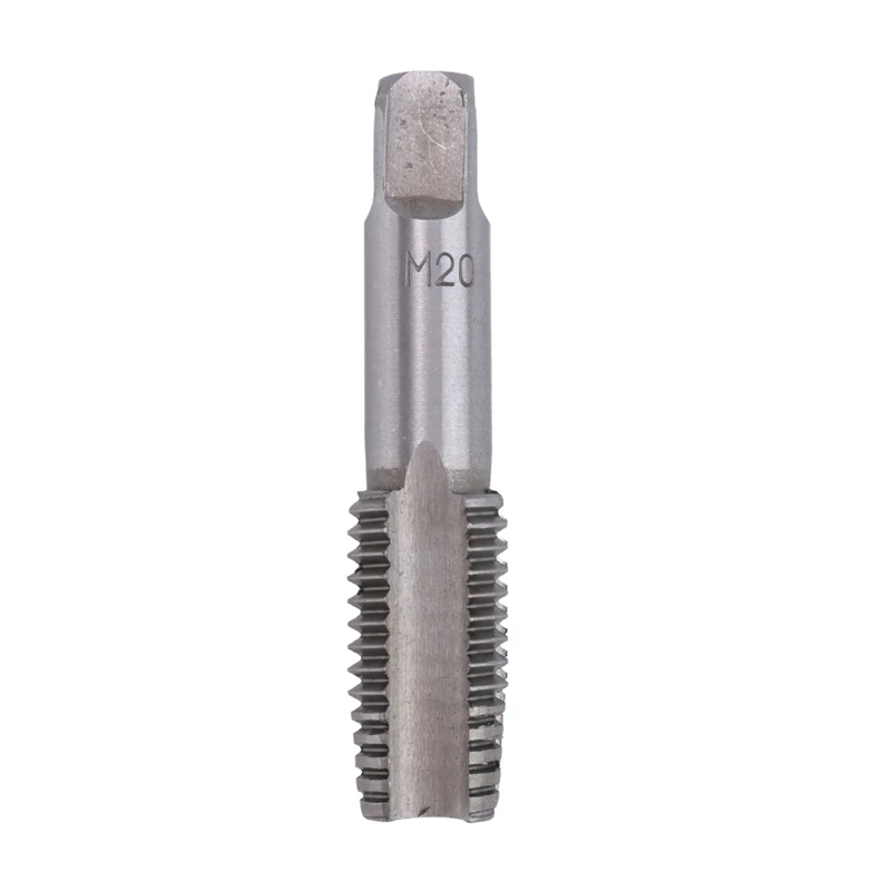 2 Pairs Of Bearing Steel Self-Tapping Drill Bit Hand Tool Thread Metric Taps M20X2.5Mm Easy To Use