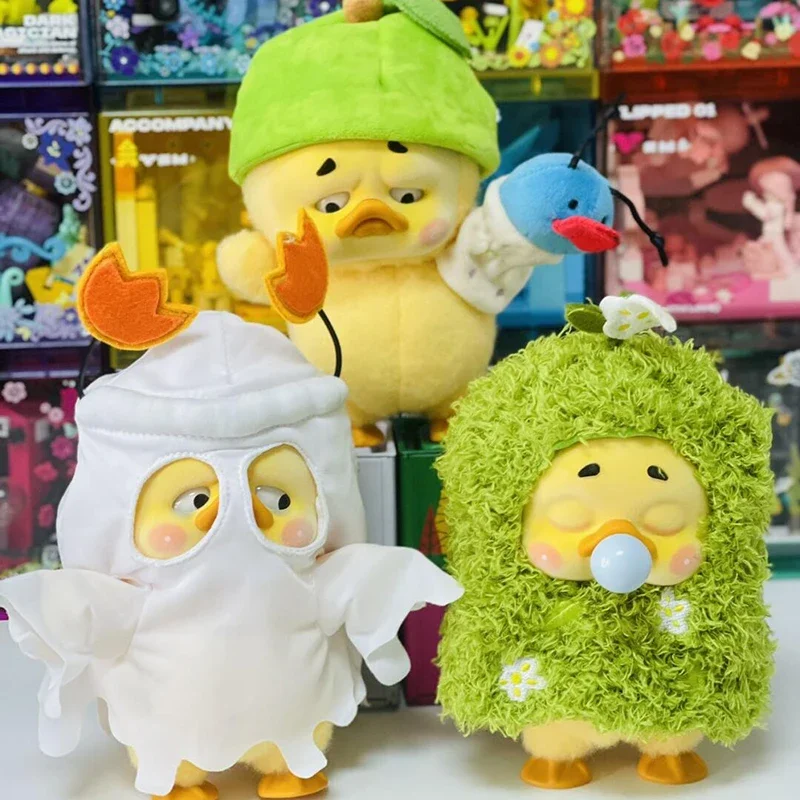 Novo pato upsetduck 3 gerações willful série caixa cega figura decoração modelo colecionável brinquedos de vinil caixas misteriosas presentes surpresa