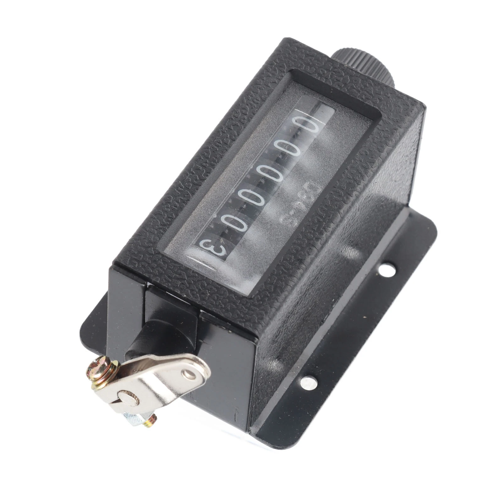 عداد ميكانيكي D94-S مكون من 6 أرقام عداد سحب قابل لإعادة الضبط 0-999999 نطاق العد أدوات السجلات التراكمية عداد ميكانيكي