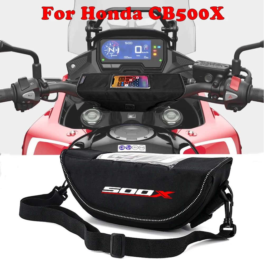 

Handlebar Bag for HONDA CB500X Africa Twin CRF 1100 L Adventure Sports Motorcycle Steering Wheel Navigation Bag