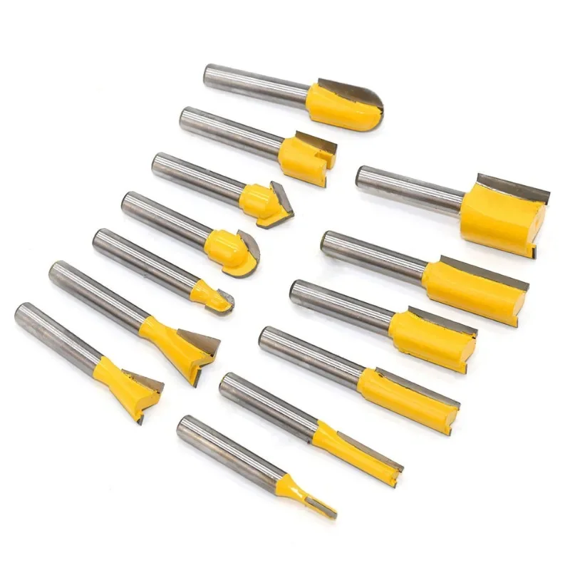 8mm Shank Carbide Router Bit Set, 35PC Woodworking Trimming Milling Carving Cutting Tools,In stock,SSN
