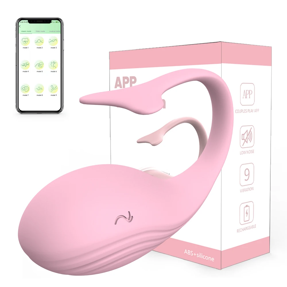APP Control Vibrating Love Egg Wearable Women Panties Vibrator Vagina G-Spot Stimulator Interaction Adult Sex Toy for Couples