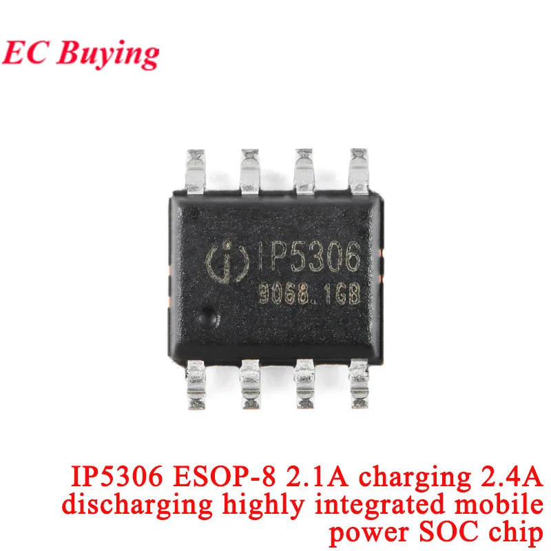 20Pcs/1pc MH-CD42 DC 5V 2A Mobile Power Diy Module 4.2V 3.7V Lithium Battery Charge/Discharge (Boost) Protection/Indicator Board