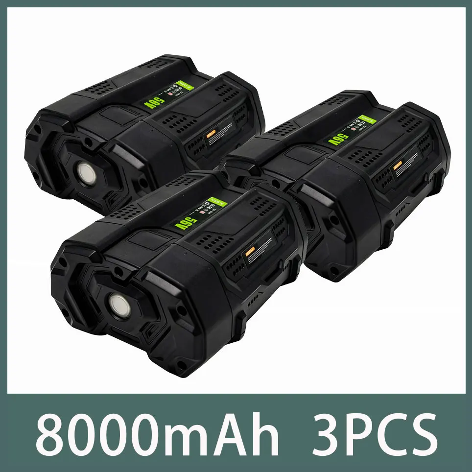 Voor EGO BA2800 56V 8000mAh vervangende batterij compatibel met EGO BA2800T BA4200 BA4200T BA1400 BA1400T BA5600T BA2240 BA1120