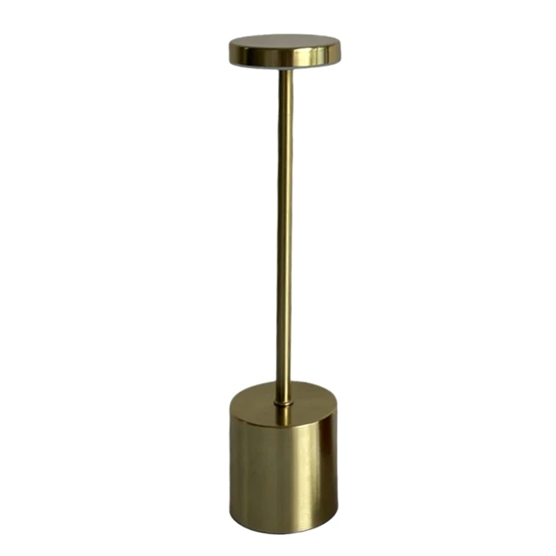 

Retail Type C Rechargeable LED Table Lamp Touch Switch Bedside Night Light Portable 3 Color Desk Lamp For Club Bar Room
