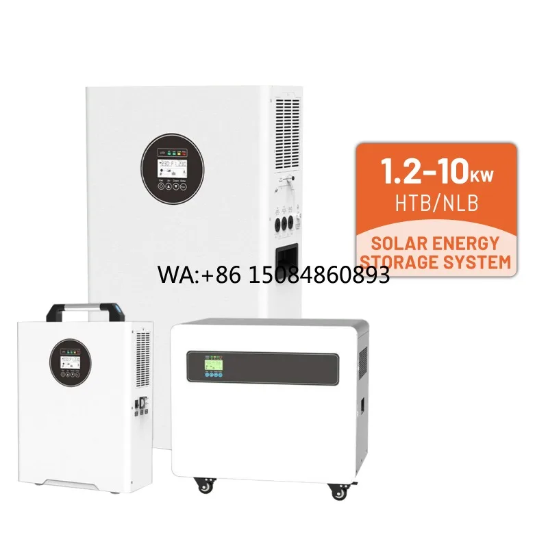Balcony solar power generation  6kw Inverter With 8.5Kwh Backup Power All in One Portable Solar Battery Balcony Installation
