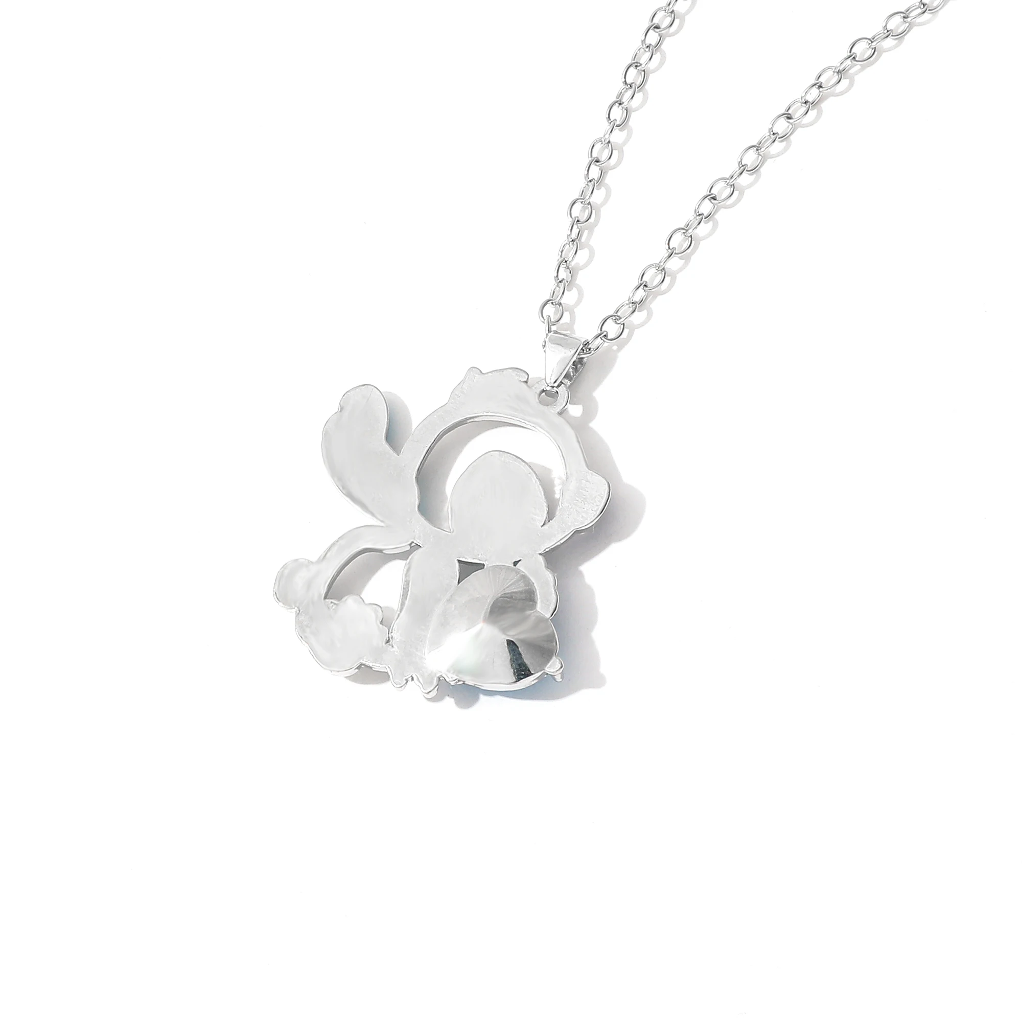 Disney Stitch Hollow-Out Toys - Sparkling Rhinestone Pendant, Lilo & Stitch Toys for Women & Fans