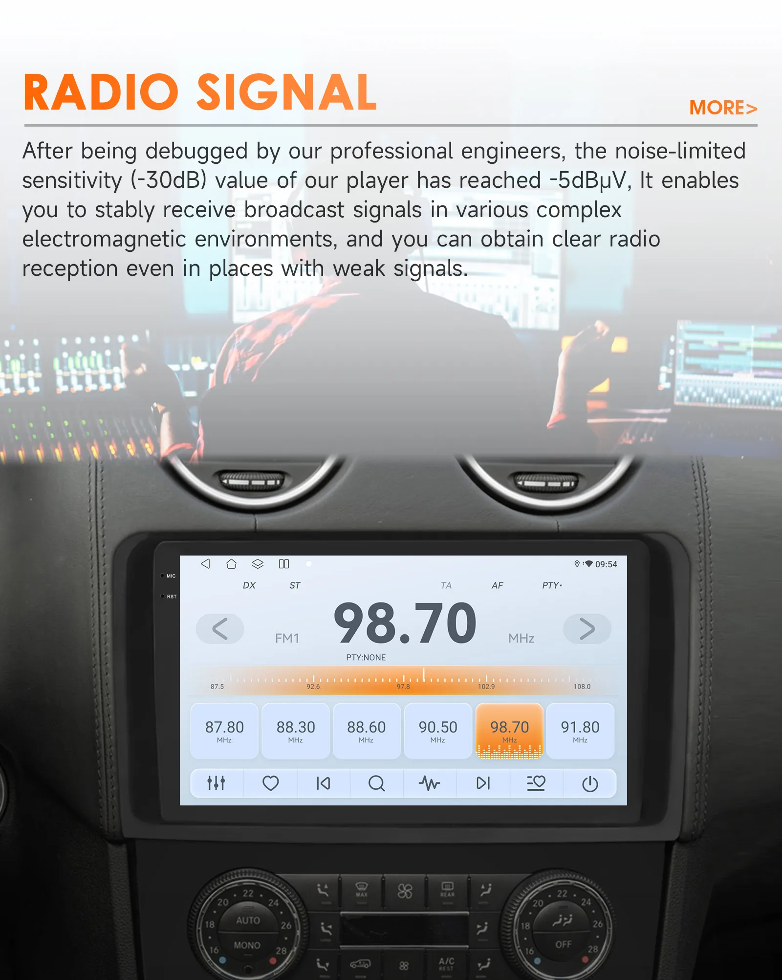 เครื่องเล่นมัลติมีเดีย Hizpo Android 14 สำหรับรถยนต์ Mercedes ML W164 X164 ML350 ML300 GL500 ML320 ML280 GL350 พร้อมระบบนำทาง GPS สเตอริโอ และ WIFI