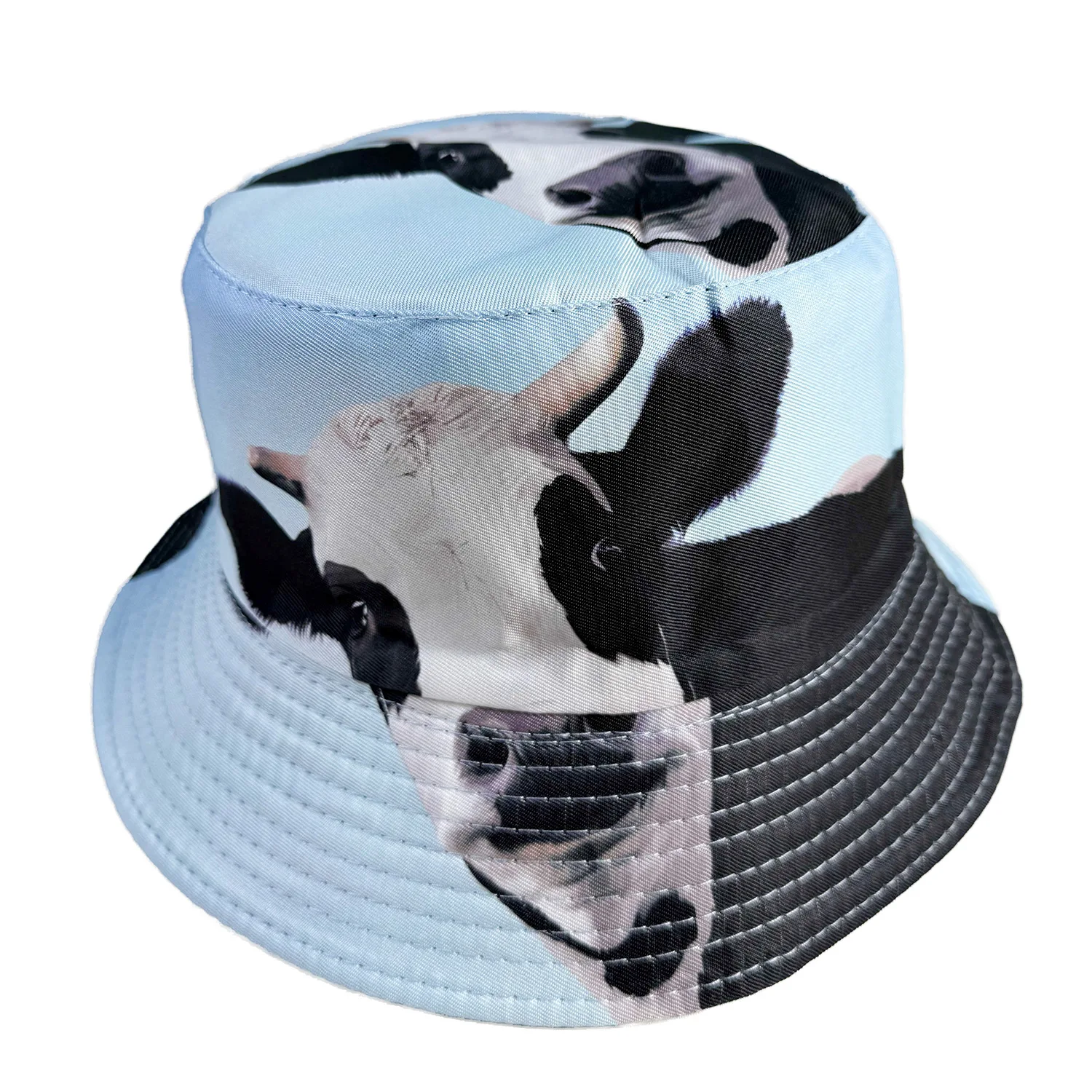 Cartoon Youthful Cool Novelty animal cow frog duck fisherman hat Outdoor Leisure Sunscreen Sun Hat Men Women bucket hats
