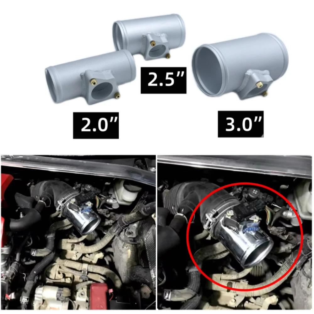 

2 "/2,5"/3" адаптер датчика расхода воздуха, крепление на впускной счетчик, адаптер воздушного потока для TOYOTA MAZDA 6 для SUBARU SUZUKI