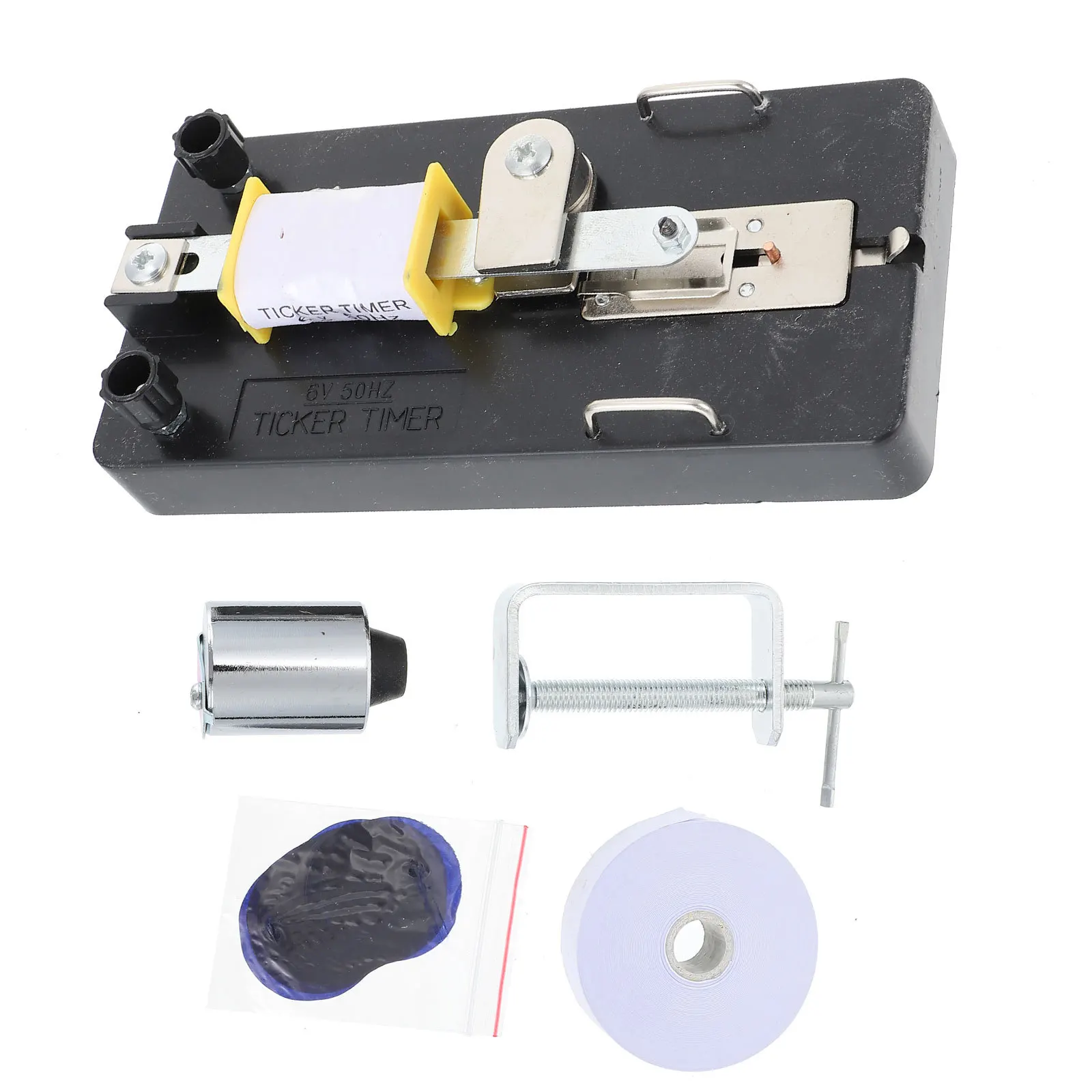 1Set Electromagnetic Dotting Timer Long-Lasting Laboratory Equipment Physics Acceleration Teaching Apparatus Ticker-Tape Timer