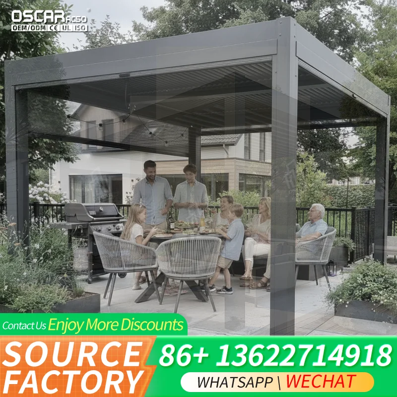 Cobertura Modular para Pátio E - Smart Garden Electric Pergola avaliação e preço
