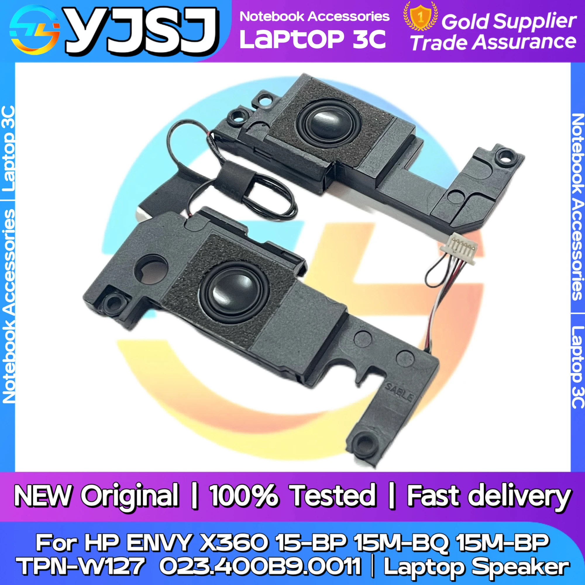 New GENUINE Original Laptop Speaker For HP ENVY X360 15-BP 15-BQ 15M-BQ TPN-W127 built-in speaker horn audio