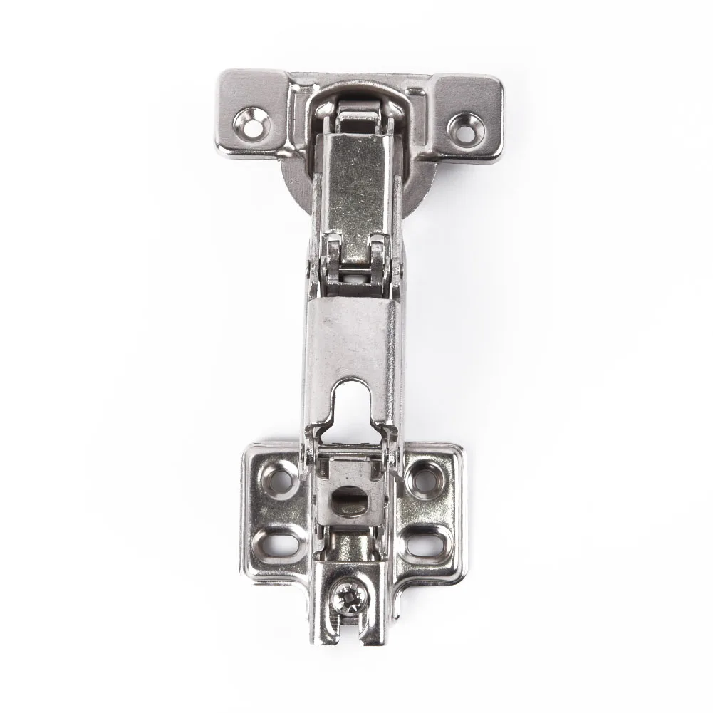 1PC Cold Rolled Steel 165 Degree Angle Thick Door Spring Hinge Folding Corner Adjustable Hinge For Kitchen Bathroom Cabinets