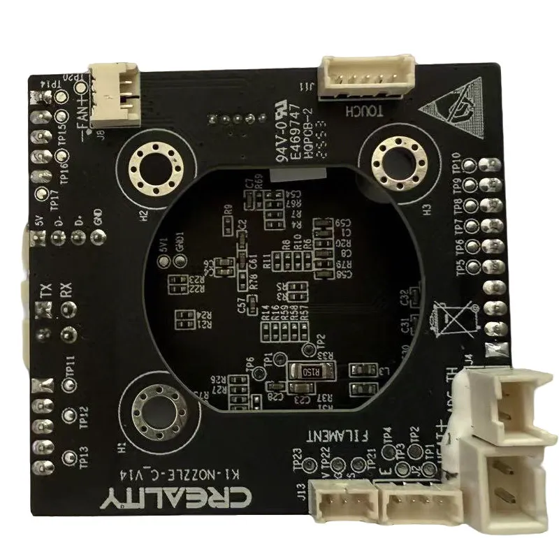 Creality K1 Series Hotend Adapter Plate, New Version With Buckle Terminals