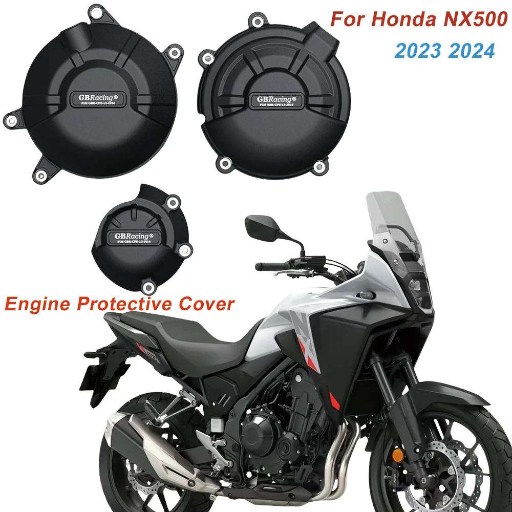 

Nx500 New Motorcycle Engine Cover Sets Bonnet Protector Engine Cover Accessories For Honda NX 500 NX500 2023-2024