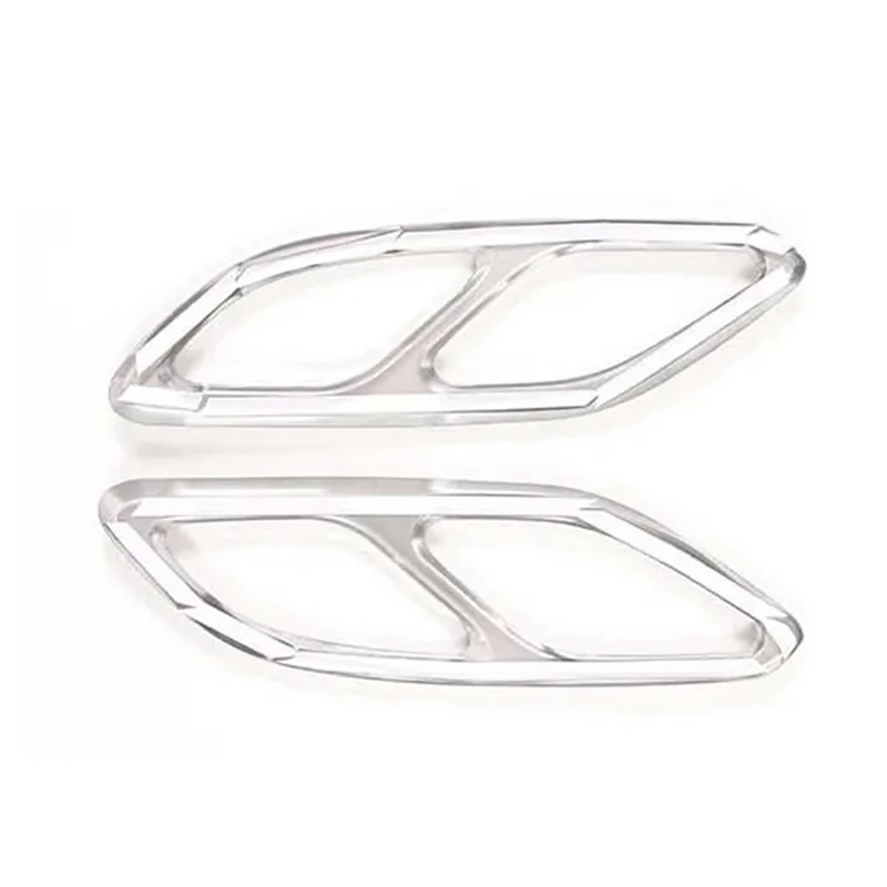 

For Mercedes Benz CLA Class C118 W118 2020-2023 Car Tail Muffler Exhaust Pipe Cover Trim Exterior Replacement - B-ABQF