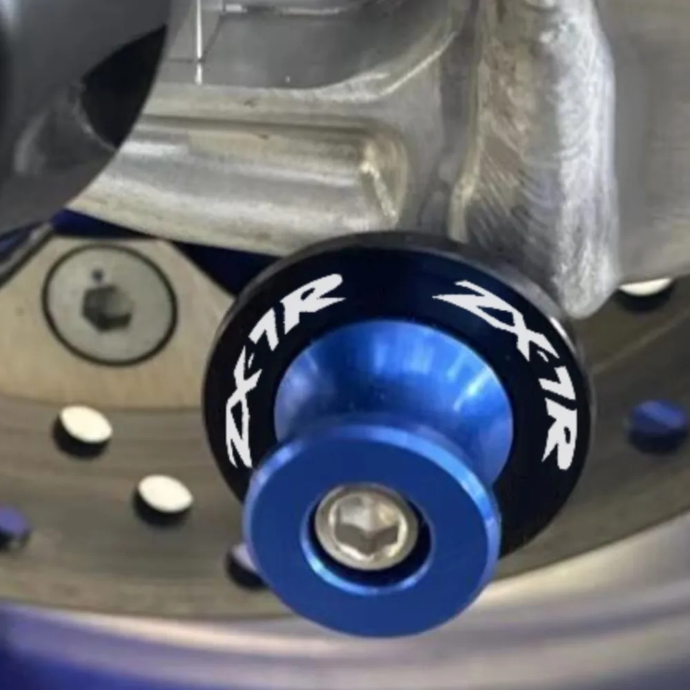 

FOR KAWASAKI ZX7R 1990-2000 1999 1998 1997 1996 ZX 7R 10MM Motorcycle Swing Arm Stand Screw Swingarm Spools Sliders Accessories