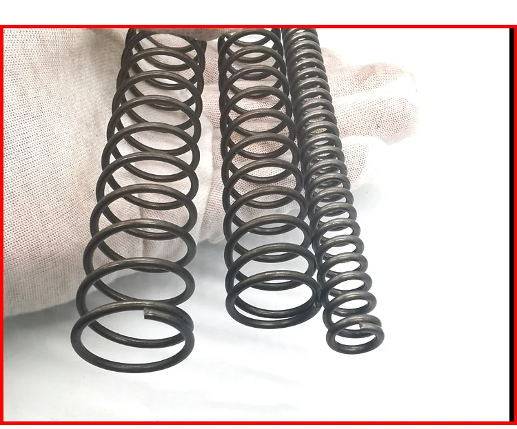 Federdrahtdurchmesser 0,3/0,4/0,5/0,6/0,7/0,8/0,9/1 mm, Länge 300 mm, Y-Typ-Druckfeder, 65 Druckfeder aus Manganstahl – Detail 5