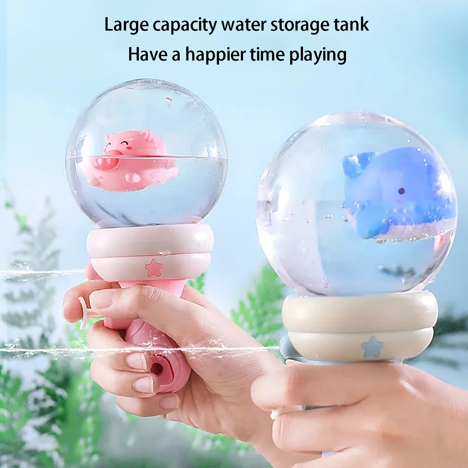 Pistola ad acqua luminosa per bambini, acqua spray, gioca con pistola ad acqua, giocattoli per la doccia per ragazzi e ragazze