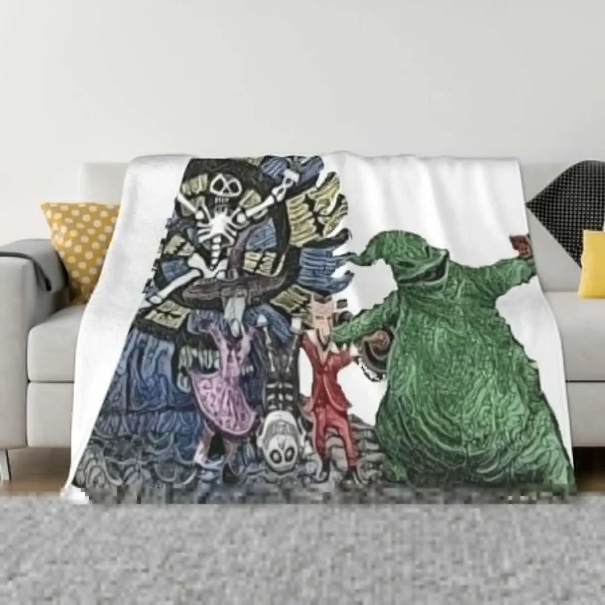 oogie boogie crew Throw Blanket Soft Beds Luxury Throw Large Soft Blankets