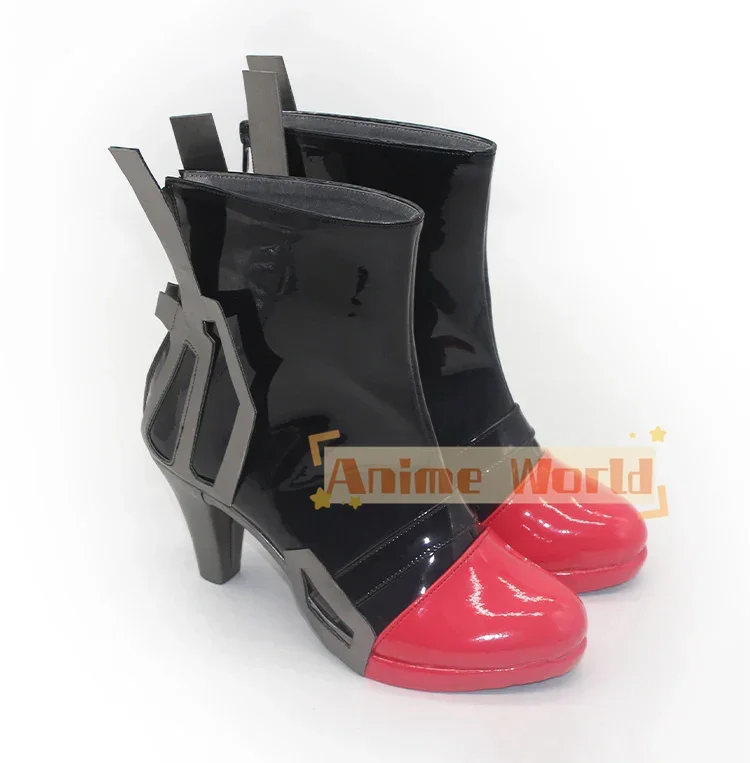 Goddess of Victory: Nikke The Red Hood Cosplay Shoes Custom-made Halloween Carnival Party Props
