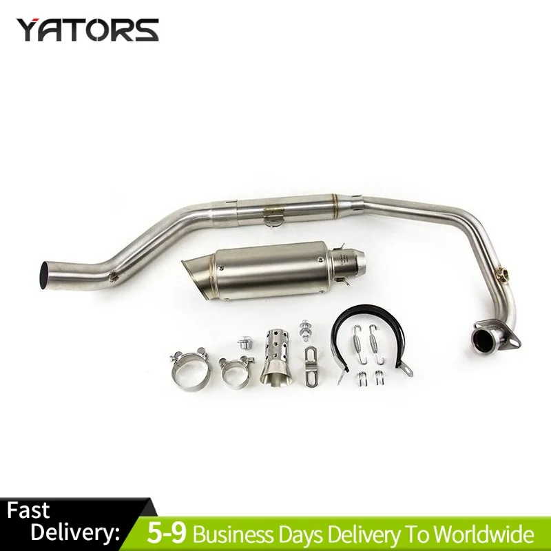 

Exhausts Pipes Full Exhaust System Muffler Tip Header Pipe Fits CF-Moto 300NK 300SR 250NK 250SR