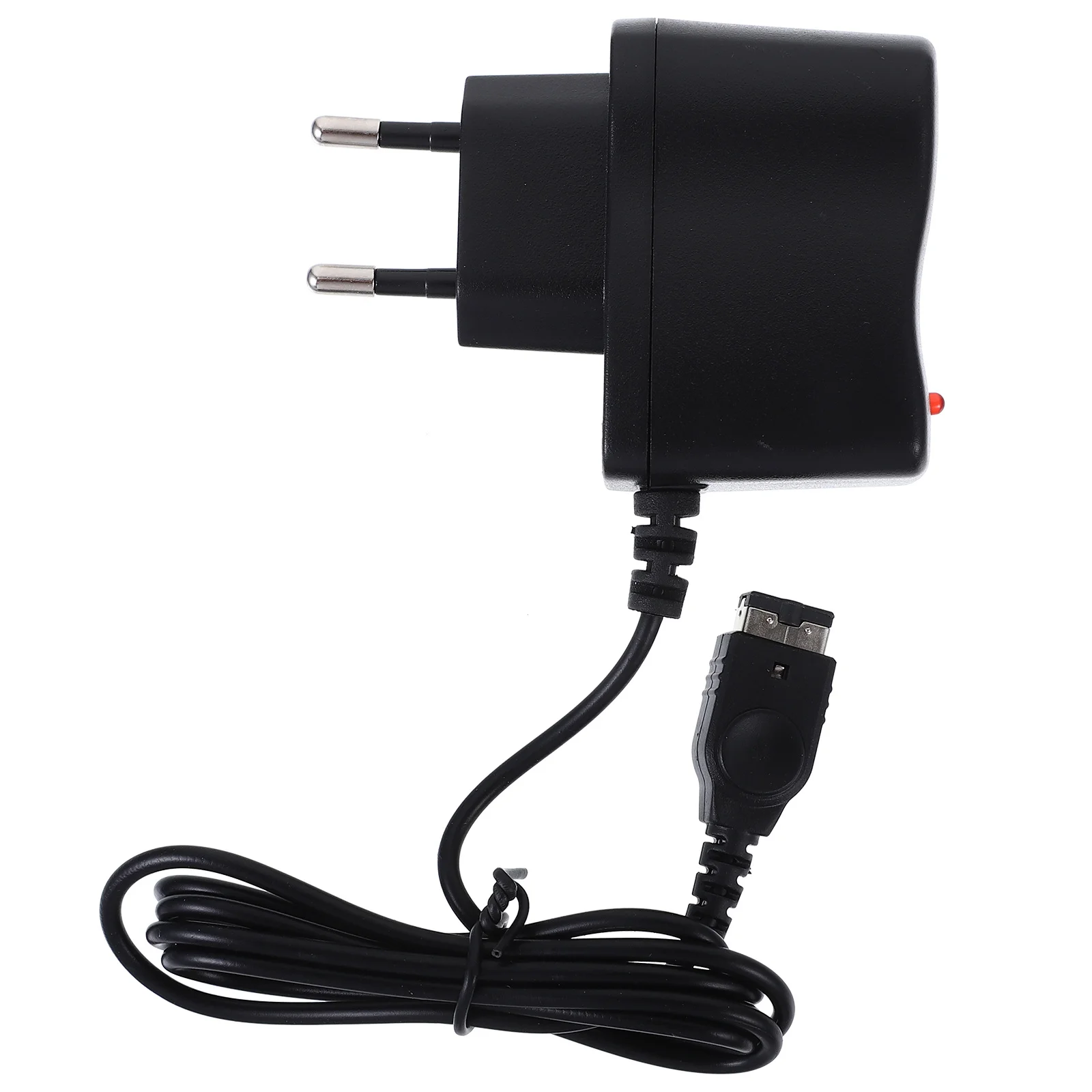 게임보이 어드밴스용 소형 AC 어댑터 유럽 플러그 블랙 여행용 가정용 사무실 충전을 위한 안정적인 전원 어댑터