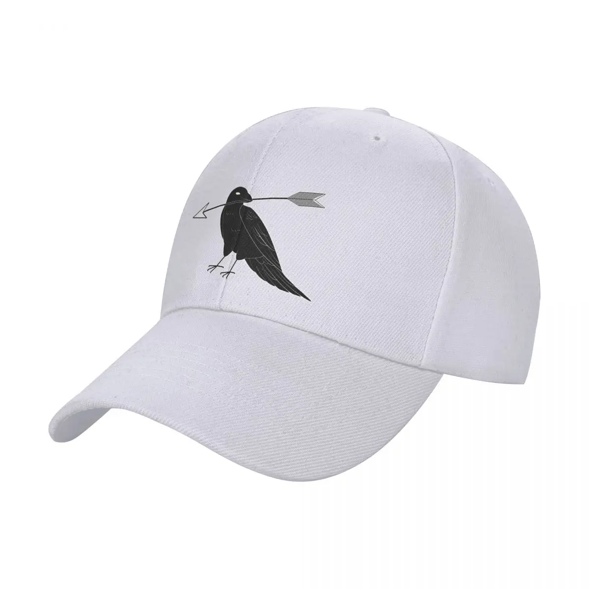 

Crow with Arrow Baseball Cap Golf Cap fishing hat Military Tactical Cap dad hat Woman Hats Men's