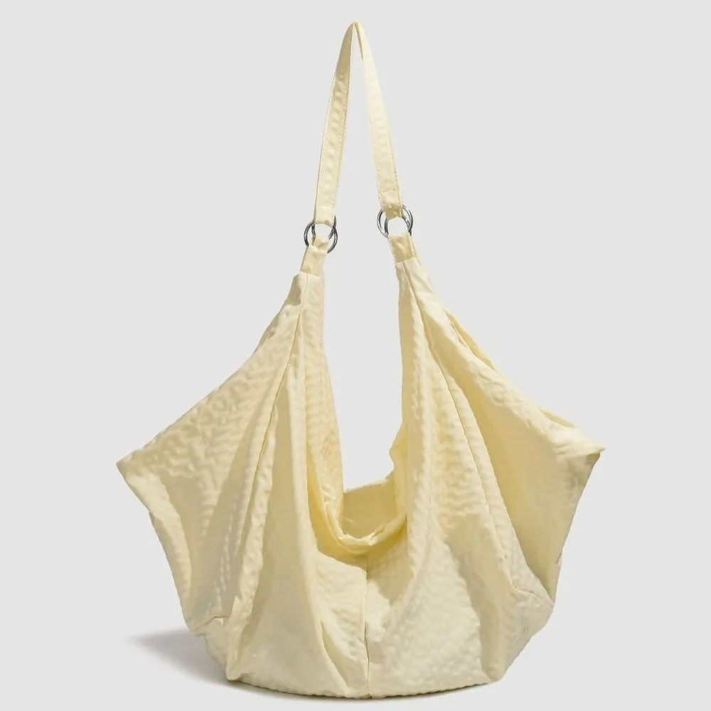 

Simple High-Capacity Tote Bag Large Capacity Spacious Crossbody Bag Oxford Cloth Oversized Tote Bag for Working Cafés