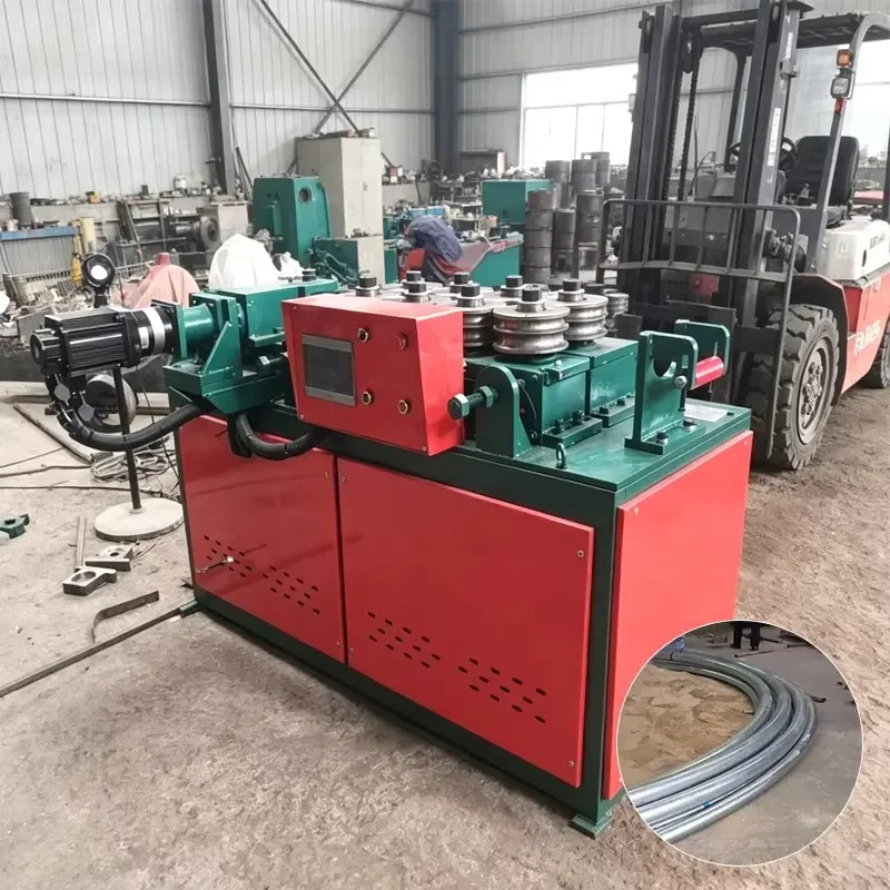 CE Certification New High Quality CNC Multi-Angle Pipe Bender Nine-Wheel Pipe Bending Machine Nine Wheel Arc Bending Machine