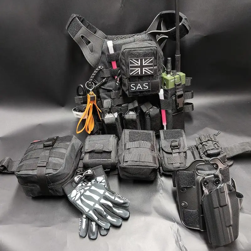 

Unlimited Set of Ghost Cod Tactical Vest Jackets for JPC Protective Army Enthusiasts To Cosplay for Outdoor Gaming Events.