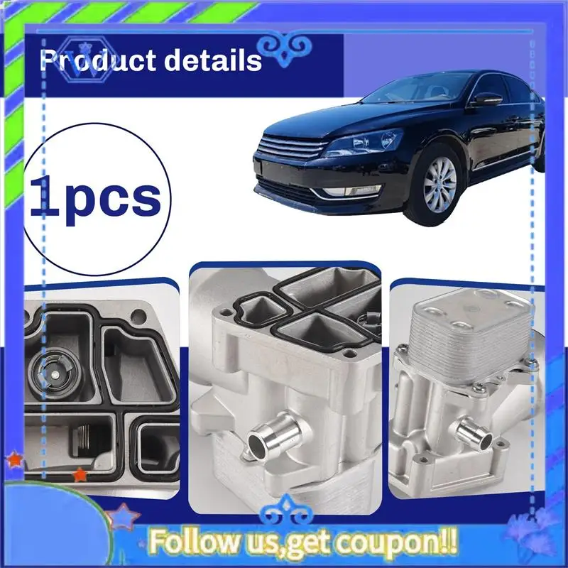 

M46K-03L115389H Радиатор масляного фильтра дизельного двигателя для VW Multivan Polo Caddy Passat Jetta Amarok Ameo Tiguan 03L115389C