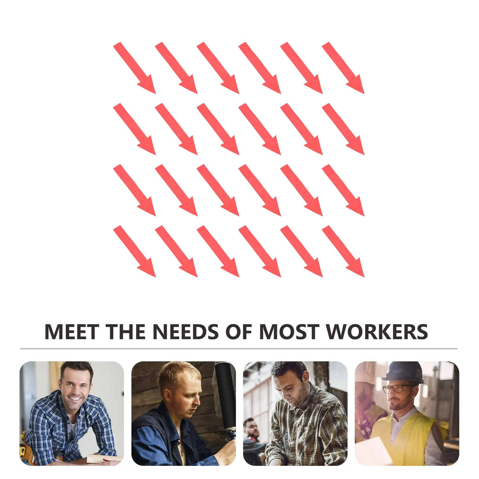 

50 шт. наклейки со стрелками, простой дизайн, долговечные наклейки для удобного оборудования, наклейки на направление, индикаторные бирки