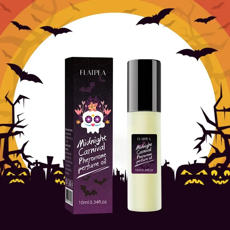 New Roll-on Perfume Essential Oil Halloween Pheromone Perfume Lingering Fragrance for Men and Women Roll-on Perfume