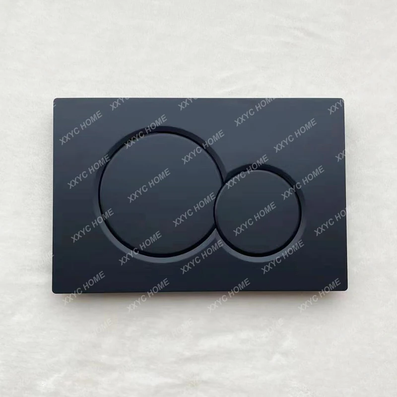 

Toilet flush panel wall-mounted toilet switch button toilet water tank double press panel