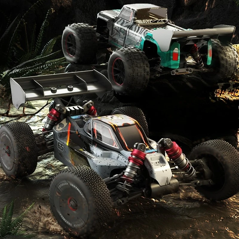 JJRC Q146A 1:14 4WD Remote Control Car Adjustable Handlebar Control Professional Off-Road Racing Car Rechargeable Toy Car Model