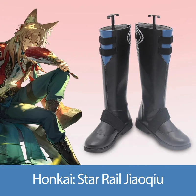 

Игра Honkai Star Rail Новейшая Обувь для косплея Jiaoqiu на Хэллоуин искусственная карнаваль ролевая игра взрослые женщины мужчины на заказ