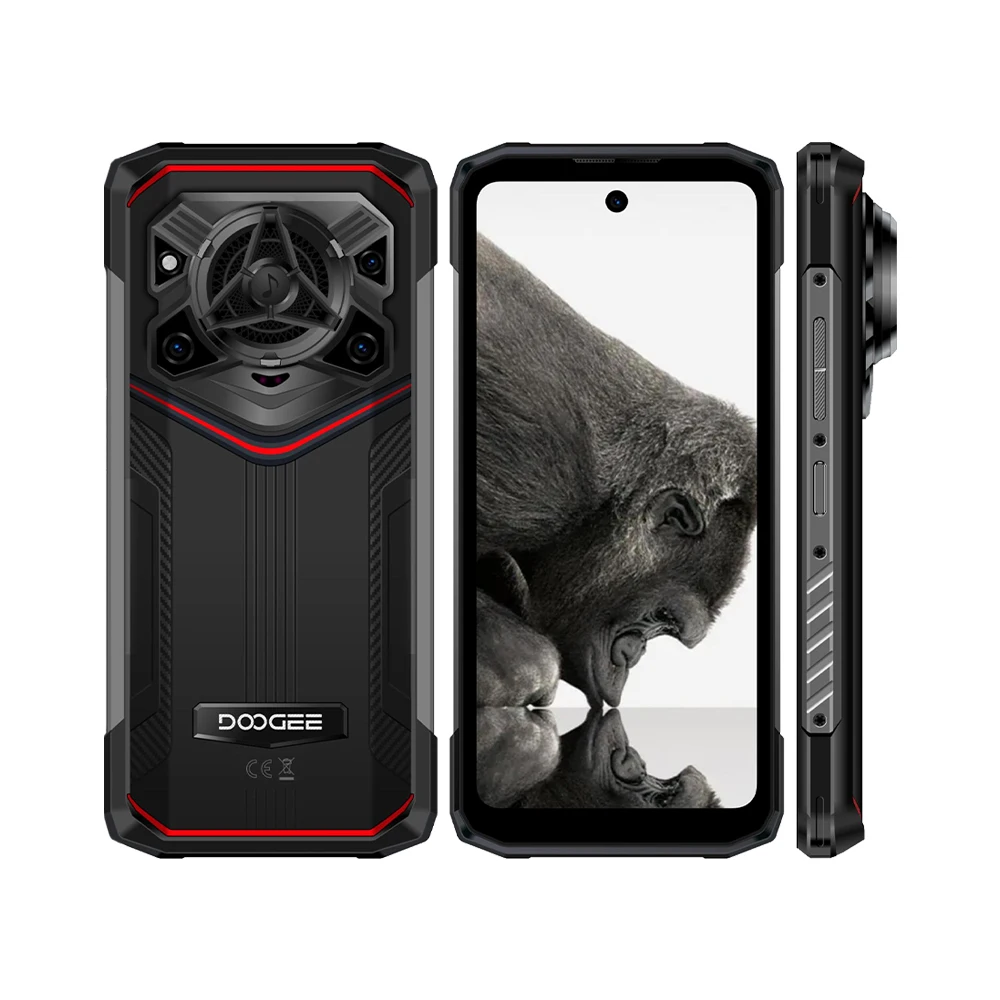 

Прочный смартфон DOOGEE Blade20 Pro, 24 ГБ + 256 ГБ, 11800 мАч, UNISOC T7200, экран 6,56 дюйма, 50 МП + 20 МП, камера ночного видения, динамик 125 дБ