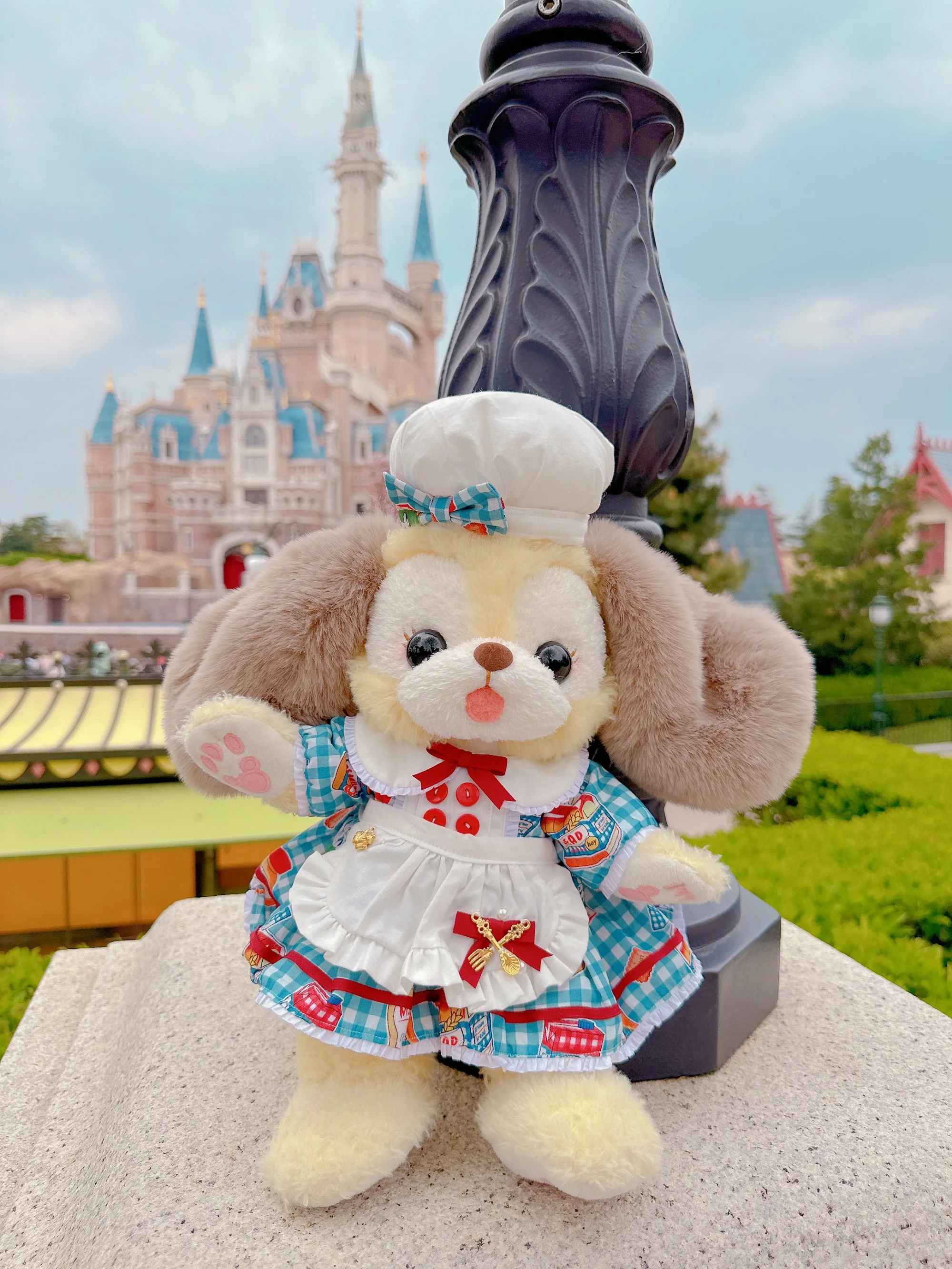 Linabell cute dress Duffy bear clothes Shirley May for plush doll cow suit trousers hat cute couple suit nice gift for girls