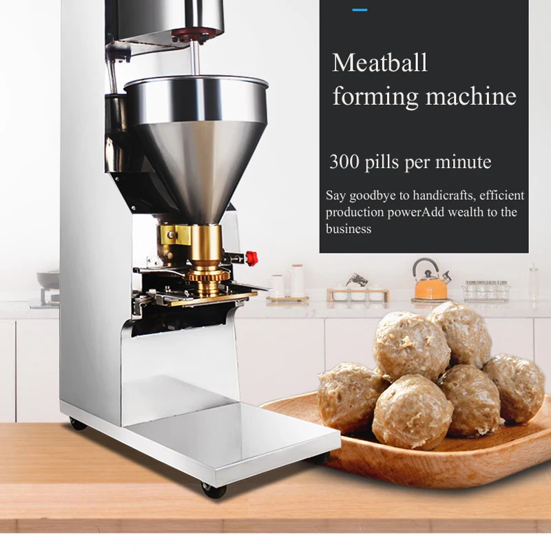 Commercial Rice-Meat Dumplings Machine Large Chicken And Beef Shrimp Balls Processing Machine