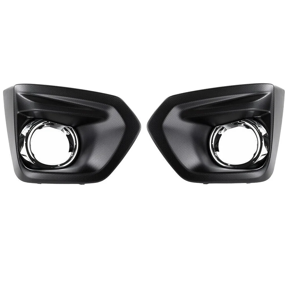 

For 2012-2014 Subaru Impreza Front Bumper Fog Light Lamp Replacement Bezel Cover W/ Chrome Left Driver & Right Passenger