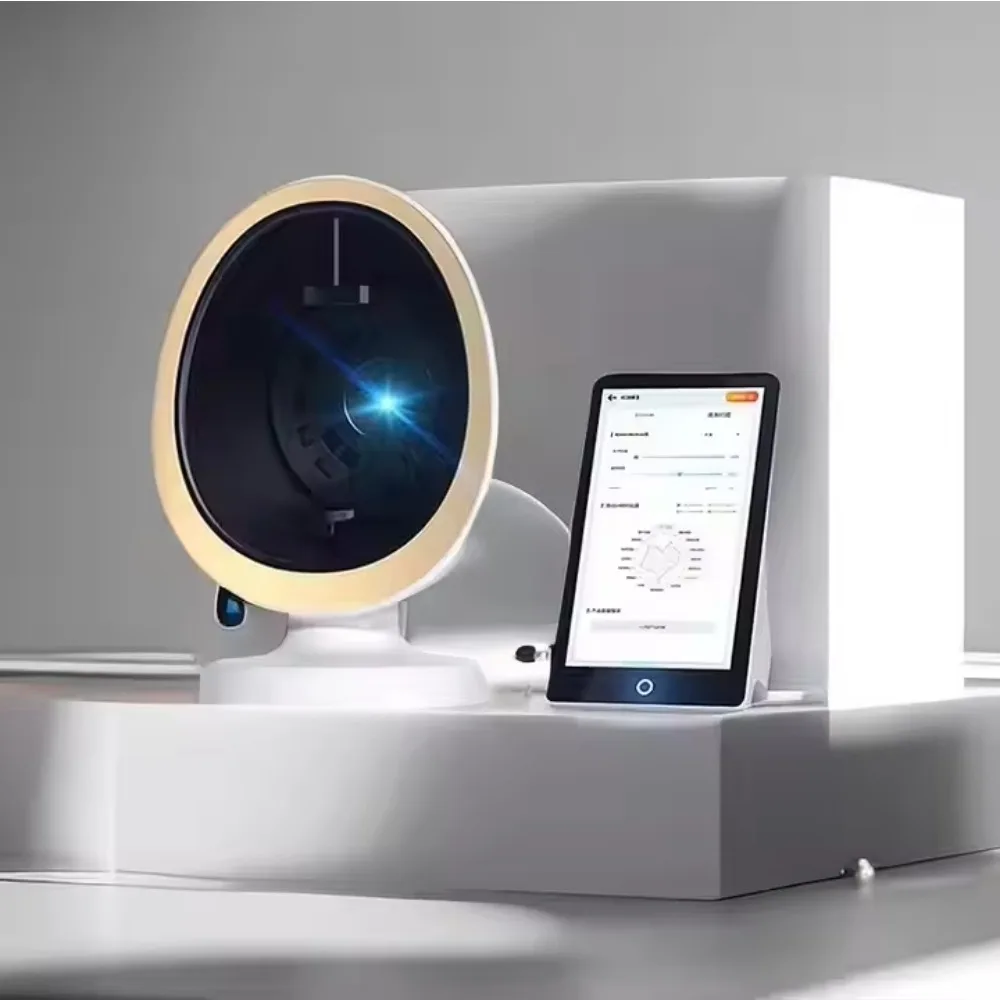 

Многофункциональный медицинский 3D-анализатор кожи лица с ИИ, профессиональный умный 3D-сканер для домашнего использования и применения в спа-салонах