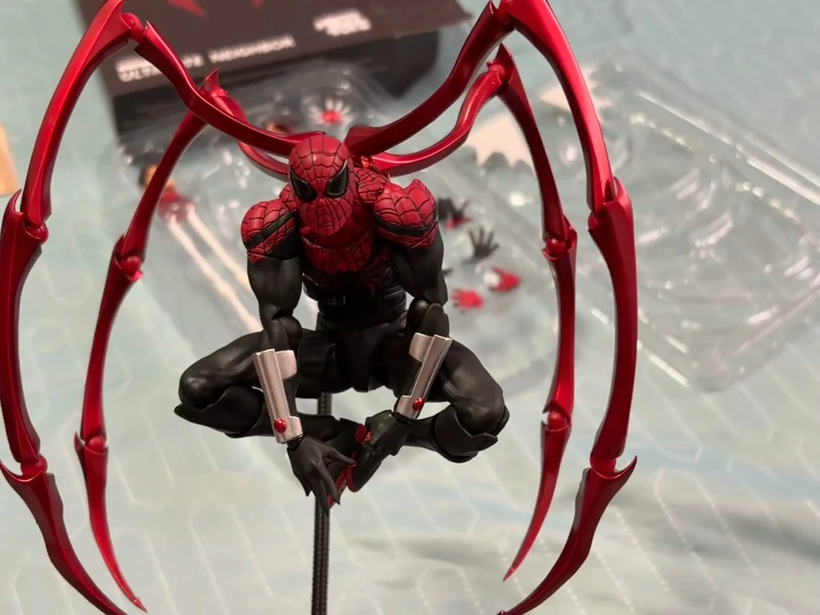 In Stock MessToys Superior Spiderman Figure Mess Toys Superior Spider Man Action Figure CT Toys Figurine Statue Model Gifts Toys