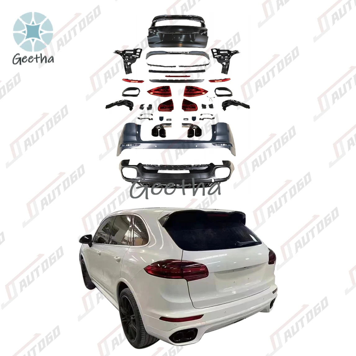 

Factory Hot Sale BodyKit For Porsche Cayenne 11-14 3.0T S 3.6T 4.8T Turbo GTS Upgrade to 2015 2016 2017 2018 958.2