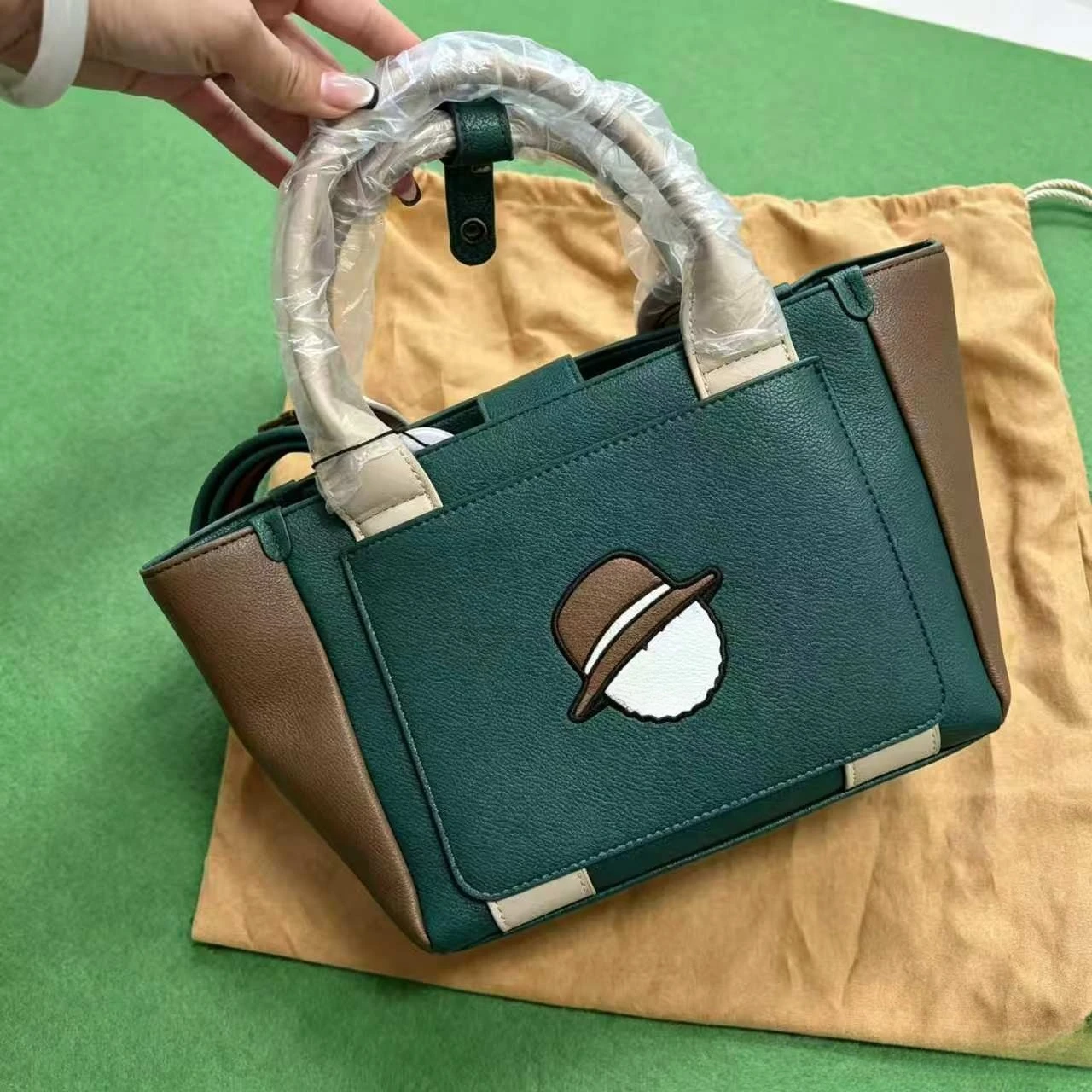 

Korean Style Golf Handbag Large Capacity Storage Tote Bag Fashion Casual Bag for Men Women