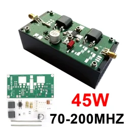 70-200MHZ 45W FM VHF RF power amplifier DIY KITS 45W classAB linear amplifiers FOR HAM radio transceiver transmitter