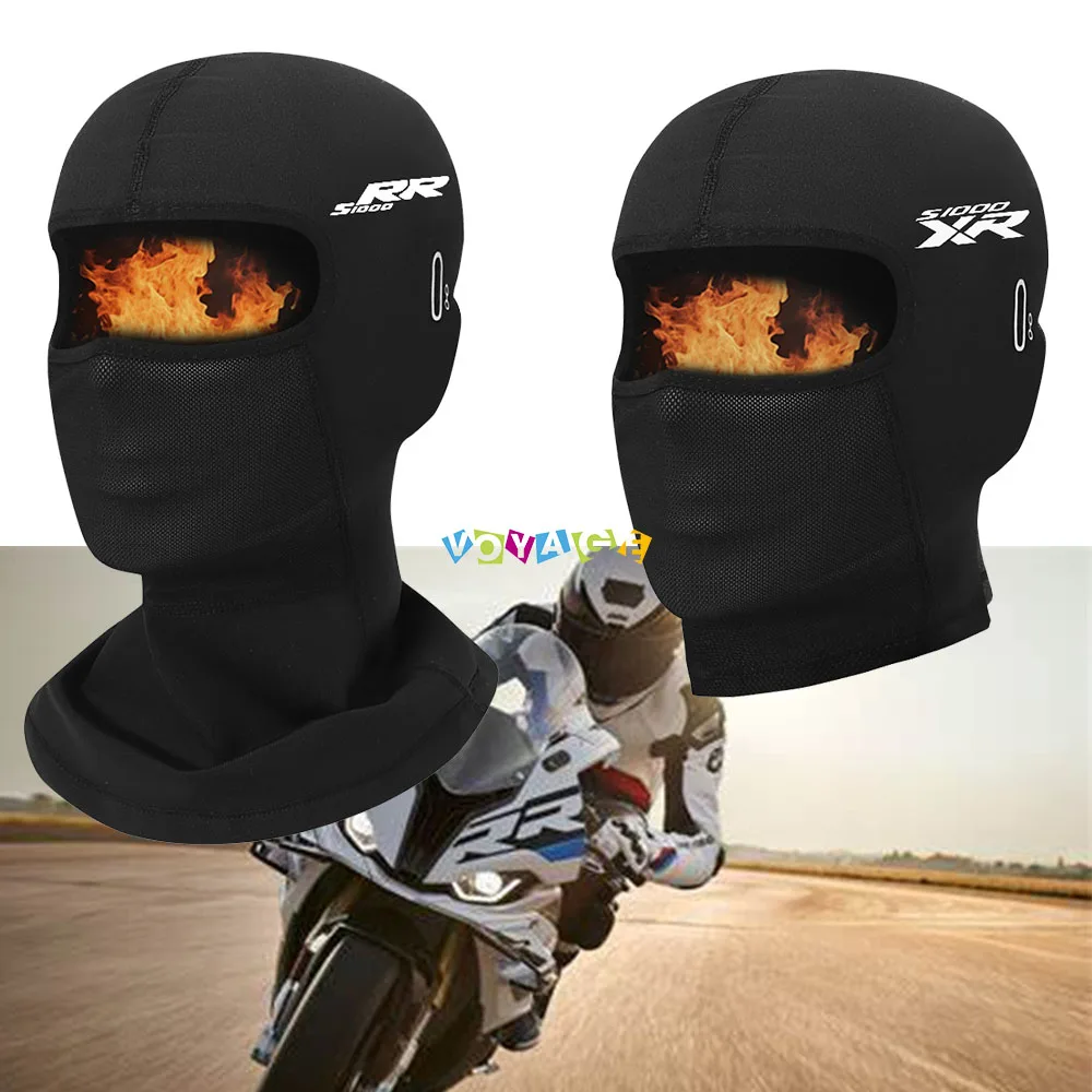 Logo For BMW S1000RR S1000XR RR XR 1000 Motorcycle Neck Full Face Mask Windproof Dustproof Face Shield Biker Mask Accessories