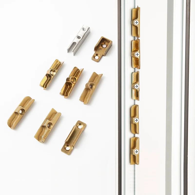 Plastic Steel Window Swing Transmission Buckle Window Lock Matched With Raised Locking Point Door Accessories